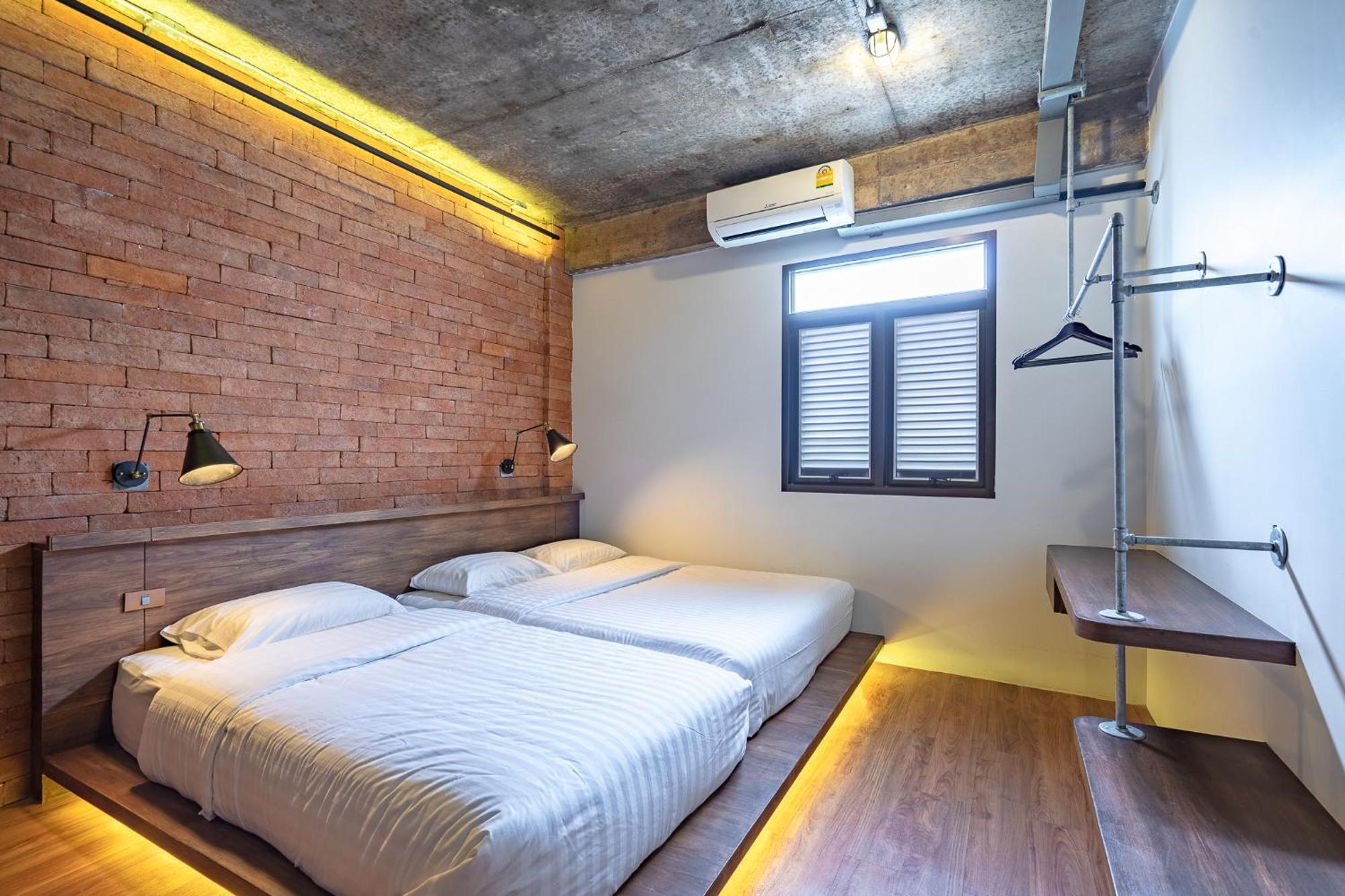 Siam Plug In Hostel Banguecoque Quarto foto